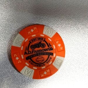 Harley Davidson poker chip